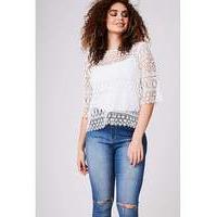 elvi lace top