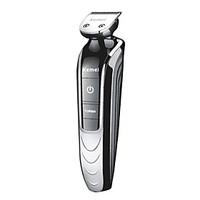 Electric Shaver Men Mustaches Beards Electric Waterproof Wet And Dry Shave Stainless Steel Kemei