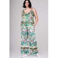 elvi floral print trousers