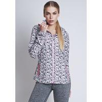 ELLESPORT Geo triangle printed woven jacket