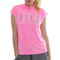 ELLESPORT USHAIYA STRAWBERRY CREAM Studio Hi neck slouch tee