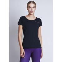 ELLESPORT royal grape sleek panelled performance tee