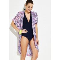 ELLESPORT Soft Drape Mesh Kimono