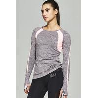 ELLESPORT FORTITUDE LONG SLEEVED PERFORMANCE TOP (PEONY MARL)