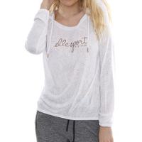 ELLESPORT UshAiya Fine Drape burnout lightweight hoody