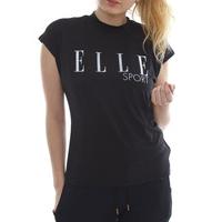 ELLESPORT USHAIYA BLACK Studio Hi neck slouch tee