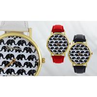 Elephant Geneva Watch - 4 Colours