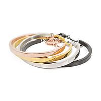 elegant fashion titanium steel women bracelet bangle