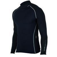 Elvin Long Sleeve Base Layer Mock Black