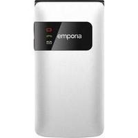 emporia flipbasic big button sim free mobile phone white