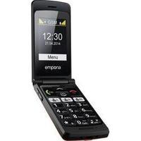 emporia flipbasic big button sim free mobile phone red