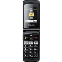 Emporia FlipBasic Big Button SIM Free Mobile Phone, Black