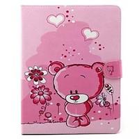 Embossed PU Leather Holster Folio Case Waterproof Case for iPad 4/3/2