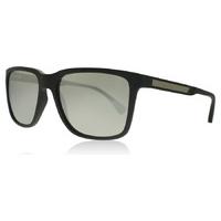 emporio armani 4047 sunglasses black rubber 50636g 56mm