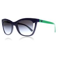 Emporio Armani 4088 Sunglasses Blue 51458G 52mm