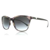 Emporio Armani 4086 Sunglasses Acquerello Violet 55528G 54mm