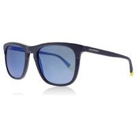 Emporio Armani EA4105 Sunglasses Matte Blue 559655 53mm