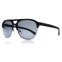 Emporio Armani 4077 Sunglasses Black Rubber 506381 Polariserade 58mm