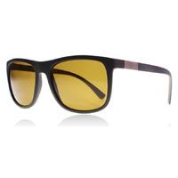 Emporio Armani 4079 Sunglasses Matte Brown 550983 Polariserade 57mm