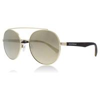 Emporio Armani EA2051 Sunglasses Matte Pale Gold 30135A 53mm
