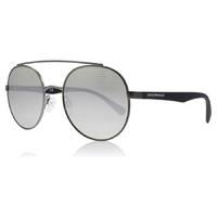 emporio armani ea2051 sunglasses matte gunmetal 30106g 53mm