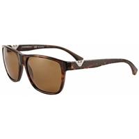 emporio armani ea4035 502683 havana polarised