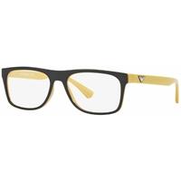 Emporio Armani EA3097 5555 Top Brown On Yellow