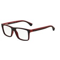 Emporio Armani EA3034 5324 Black/Red Rubber