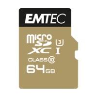 emtec microsdxc 64gb class 10 speedin ecmsdm64gxc10sp