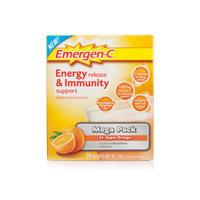 Emergen C Energy Release & Immunity Support Super Orange 24 Pack