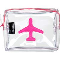 emma lomax sos bag clear pink plane large