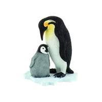 Emperor Penguin with Young