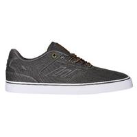 emerica the reynolds low vulc skate shoes black wash