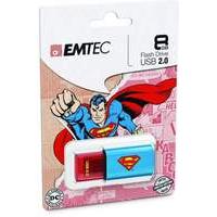 Emtec Super Heroes 2D USB 2.0 (8GB) Flash Drive (Superman)