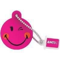 emtec smiley usb 20 8gb flash drive wink girl