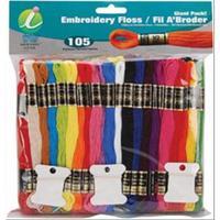 Embroidery Floss Giant Pack 8 Meters 105/Pkg- 208019