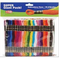 Embroidery Floss Super Giant Pack - 8m each, 150 Skeins 208020