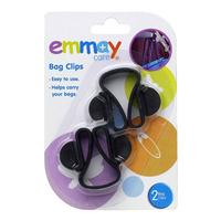 emmay pushchair bag clips twin pack