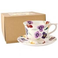 emma bridgewater wallflower large teacup saucer