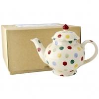 Emma Bridgewater Polka Dot 4 Cup Teapot Boxed
