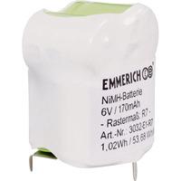 Emmerich 3032-E1-R7 NiMH 6V 170mAh 5-Cell Rechargeable Battery Pac...
