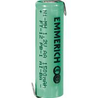 Emmerich 255026 NiMH AA Size 1.2V 1500mAh Rechargeable Battery Tagged