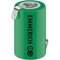 Emmerich 255031 NiMH 1/2 A Size 1.2V 950mAh Rechargeable Battery T...