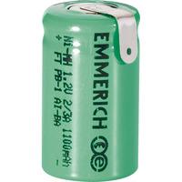 emmerich 255032 nimh 23 a size 12v 1100mah rechargeable battery 