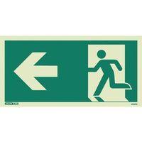 EMERGENCY EXIT SIGN 200 x 400 RIGID