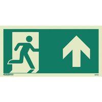 EMERGENCY EXIT SIGN 200 x 400 RIGID