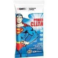 Emtec Superman Screen Cleaning Wipes (50 Pack)