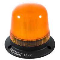 emas IT120Y220 120mm LED Flashing Beacon Orange 220V AC