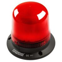 emas it120r220 120mm led flashing beacon red 220v ac