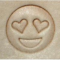 Emojii Love Eyes Craftool 3-d Stamp 8585-00 By Tandy Leather